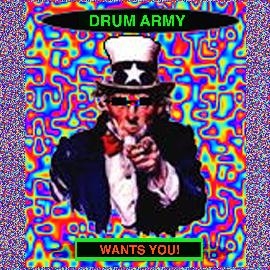 DRUM  ARMY - Wants You!