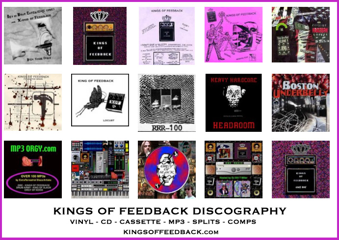 KINGS OF FEEDBACK DISCOGRAPHY