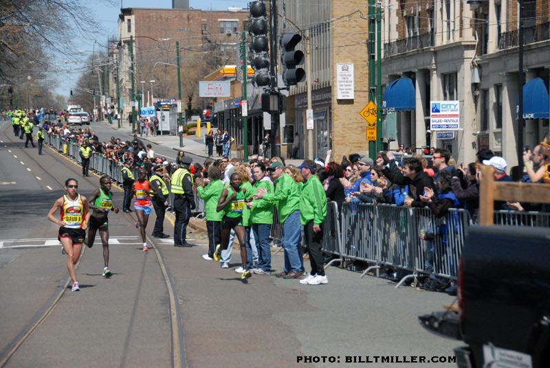 Boston Marathon 2011 by Bill T Miller