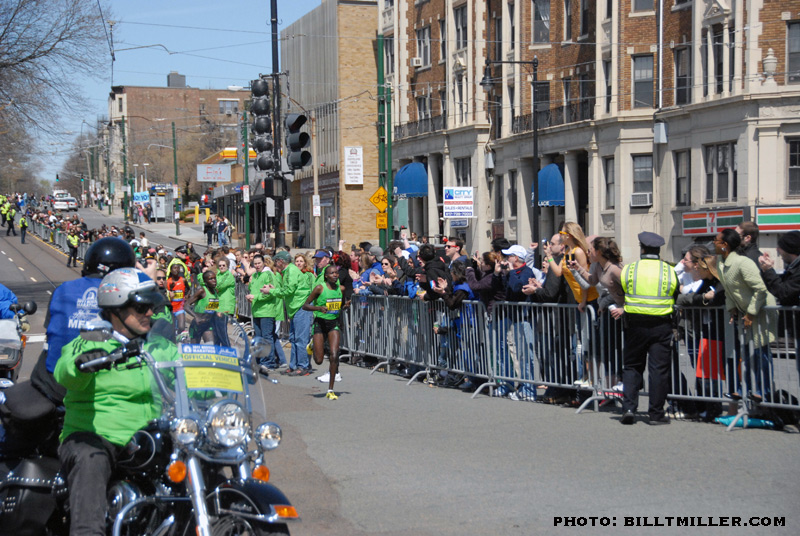 Boston Marathon 2011 by Bill T Miller