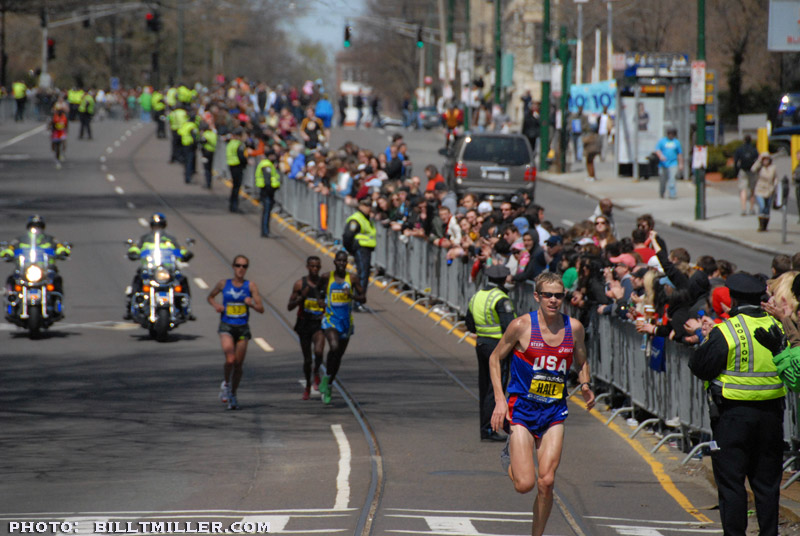 Boston Marathon 2011 by Bill T Miller
