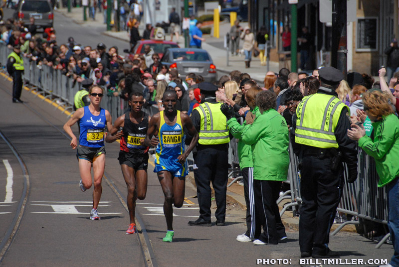 Boston Marathon 2011 by Bill T Miller