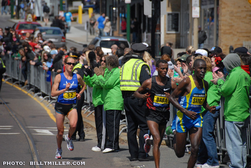 Boston Marathon 2011 by Bill T Miller