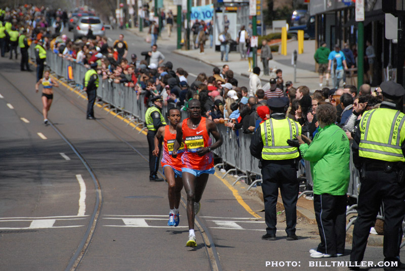 Boston Marathon 2011 by Bill T Miller