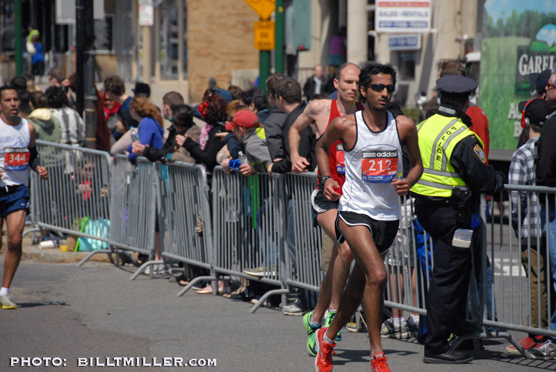Boston Marathon 2011 by Bill T Miller
