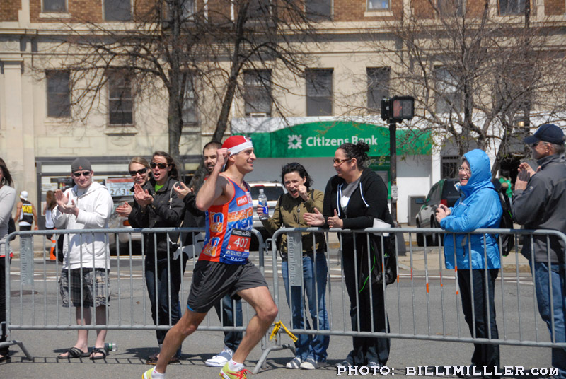 Boston Marathon 2011 by Bill T Miller
