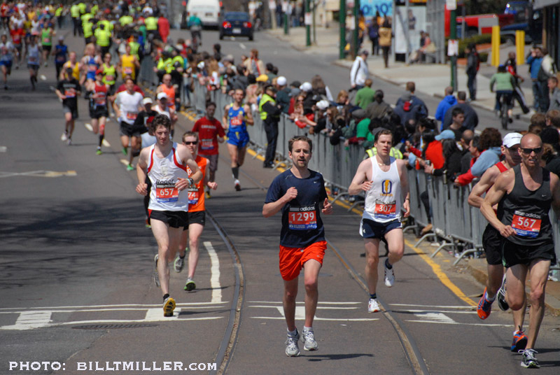 Boston Marathon 2011 by Bill T Miller