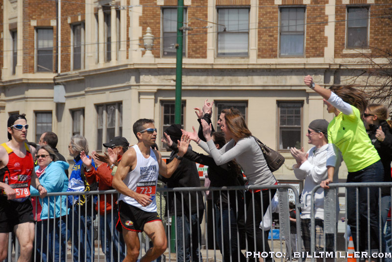 Boston Marathon 2011 by Bill T Miller