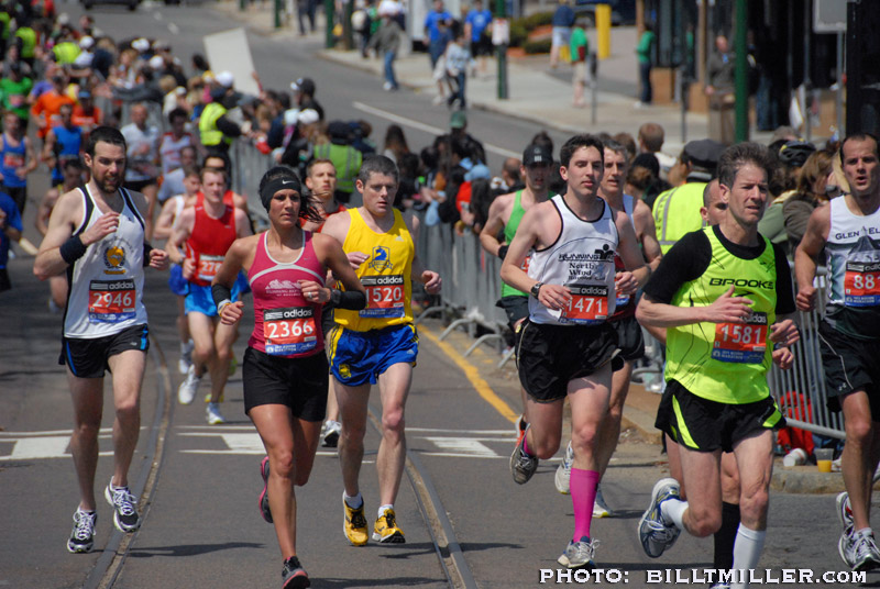 Boston Marathon 2011 by Bill T Miller