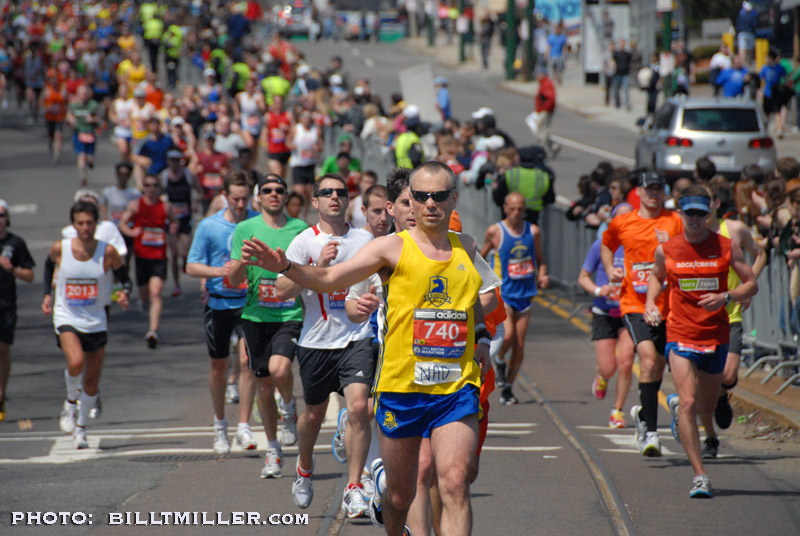 Boston Marathon 2011 by Bill T Miller
