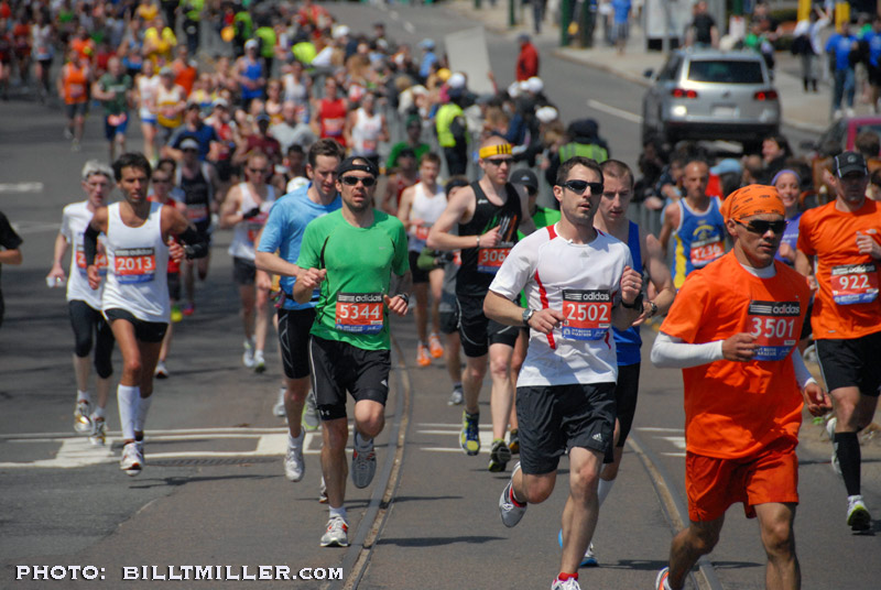 Boston Marathon 2011 by Bill T Miller