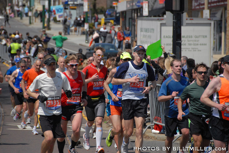 Boston Marathon 2011 by Bill T Miller