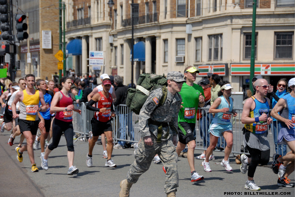 Boston Marathon 2011 by Bill T Miller