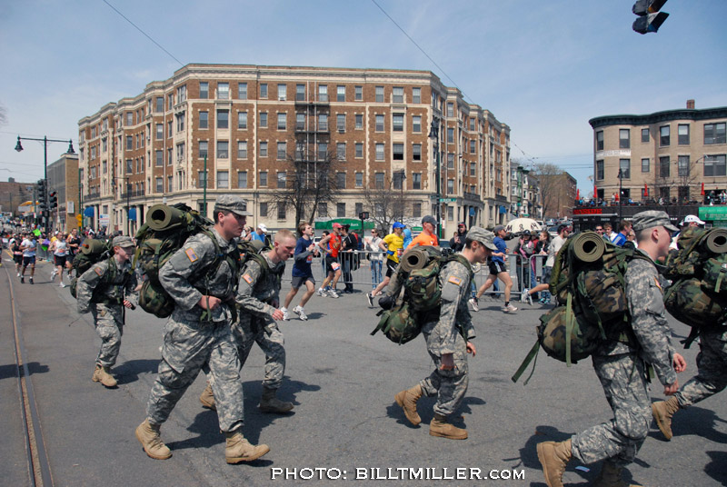 Boston Marathon 2011 by Bill T Miller