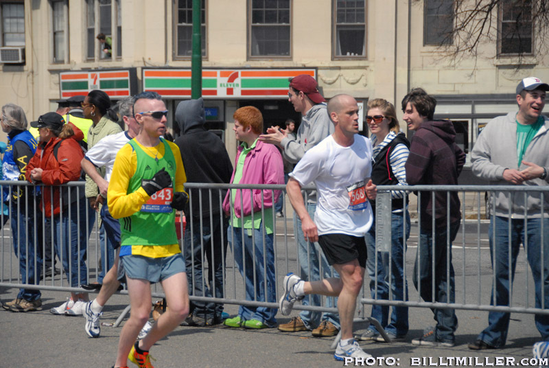 Boston Marathon 2011 by Bill T Miller