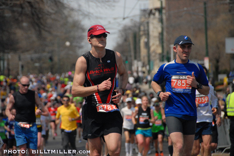 Boston Marathon 2011 by Bill T Miller