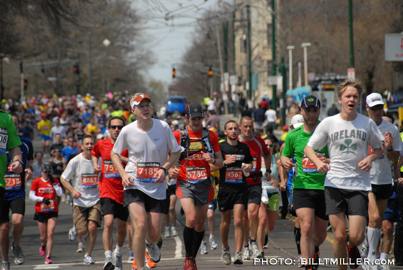 Boston Marathon 2011 by Bill T Miller
