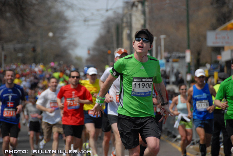 Boston Marathon 2011 by Bill T Miller
