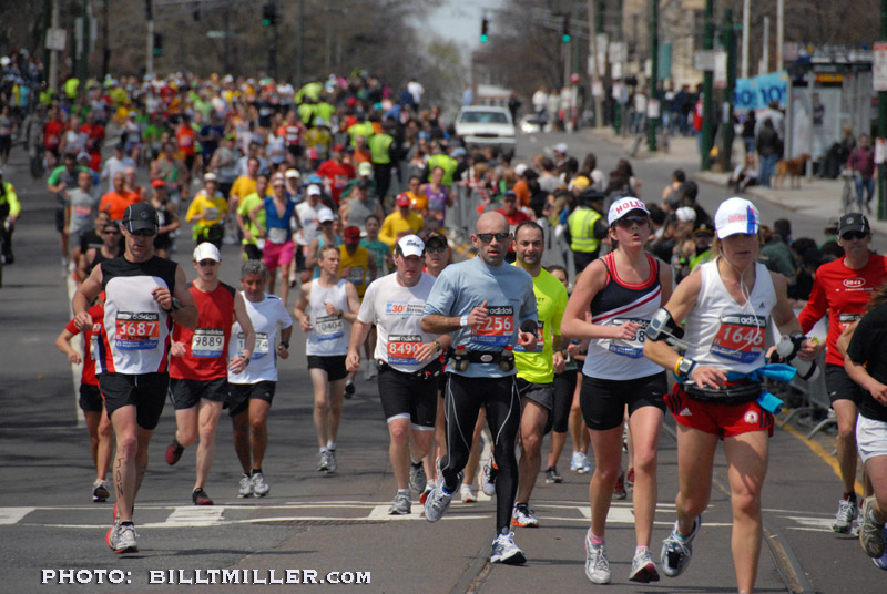 Boston Marathon 2011 by Bill T Miller