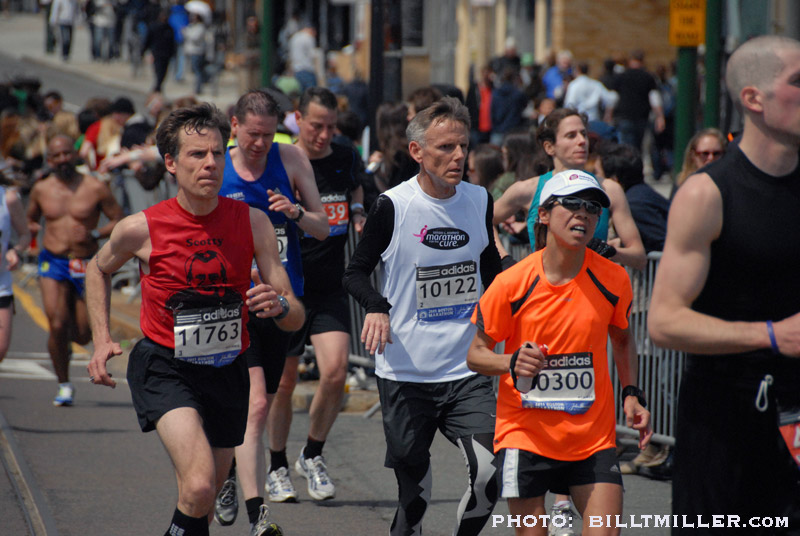 Boston Marathon 2011 by Bill T Miller