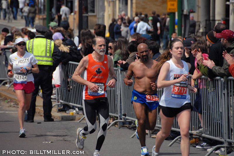 Boston Marathon 2011 by Bill T Miller