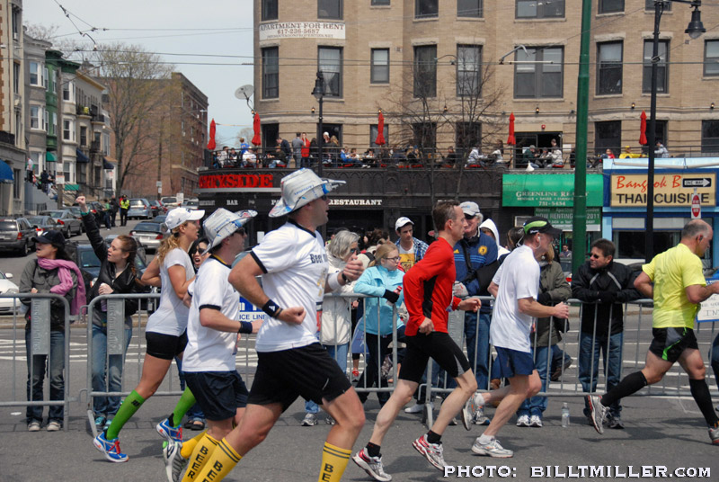 Boston Marathon 2011 by Bill T Miller
