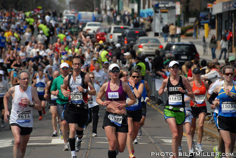 Boston Marathon 2011 by Bill T Miller