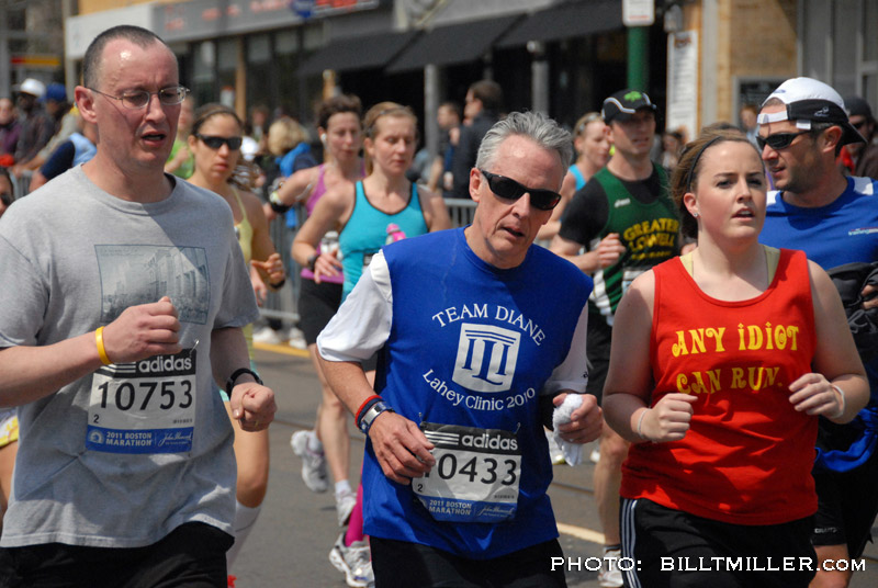 Boston Marathon 2011 by Bill T Miller