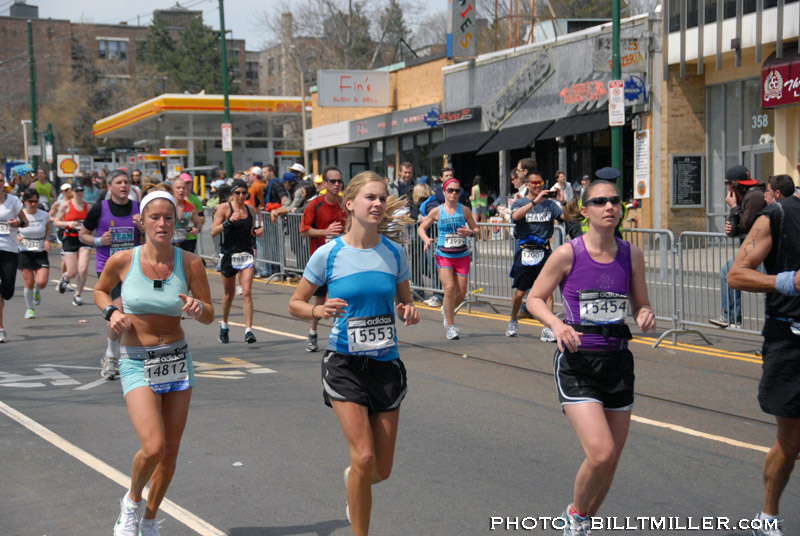 Boston Marathon 2011 by Bill T Miller