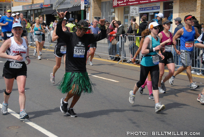 Boston Marathon 2011 by Bill T Miller