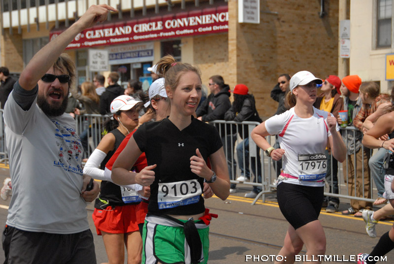 Boston Marathon 2011 by Bill T Miller