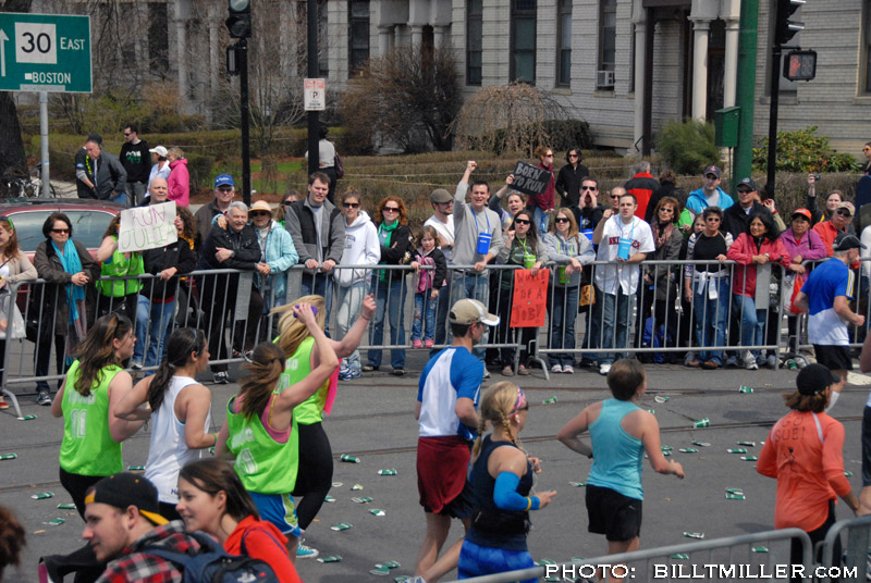 Boston Marathon 2011 by Bill T Miller