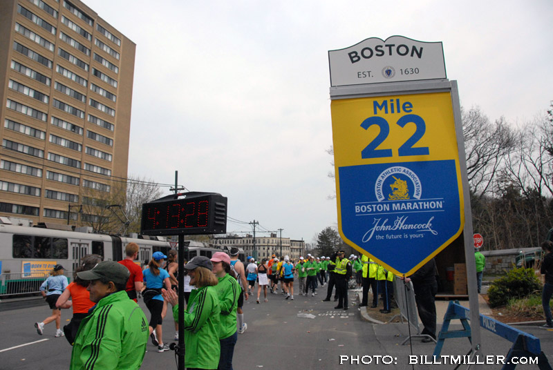 Boston Marathon 2011 by Bill T Miller