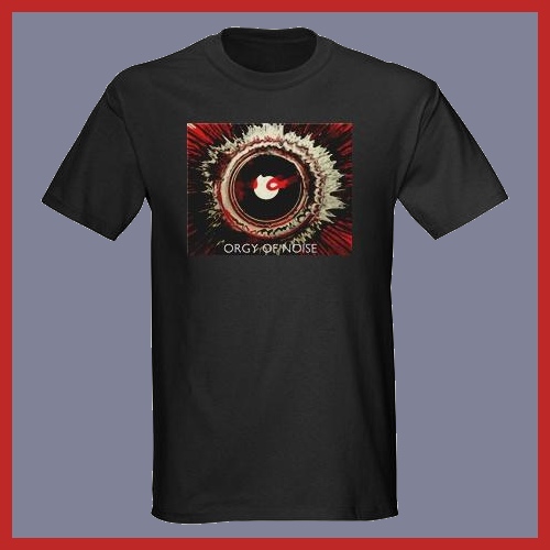 ORGY OF NOISE SPIN ART T-SHIRT