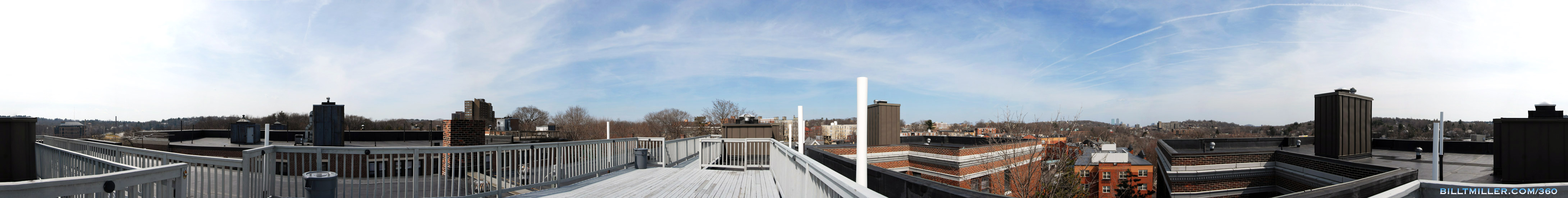 360 Panoramic of CHIZ ROOF by Bill T Miller