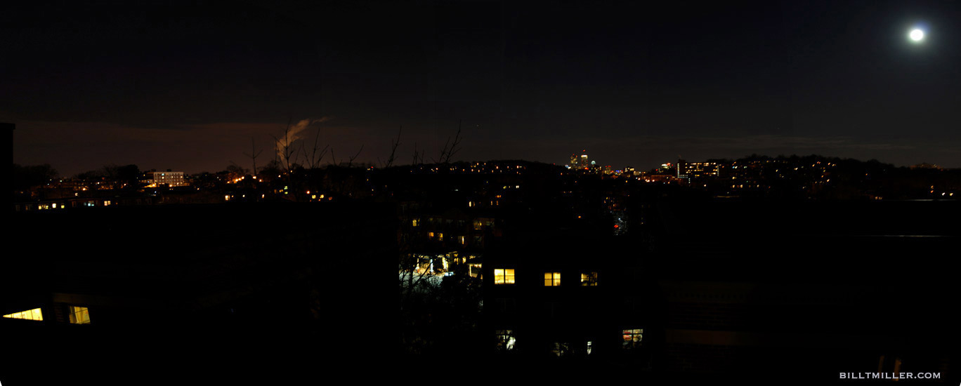 Super Moon by Bill T Miller