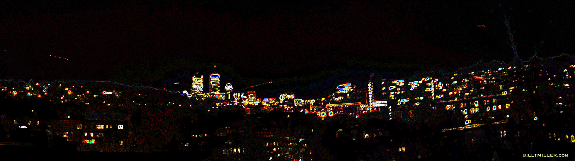 Super Moon by Bill T Miller