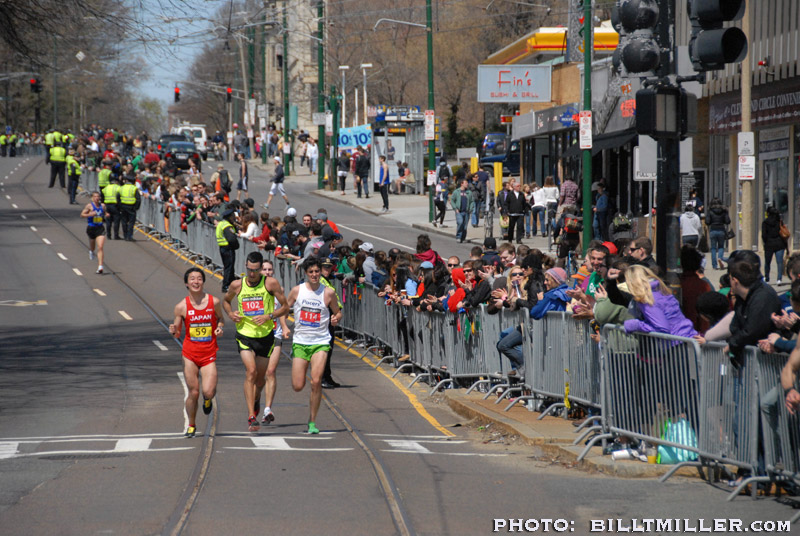 Boston Marathon 2011 by Bill T Miller